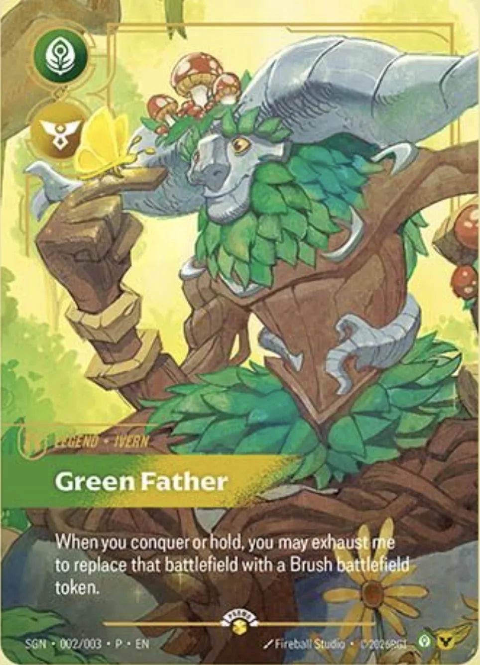 Riftbound promo: Ivern – Green Father