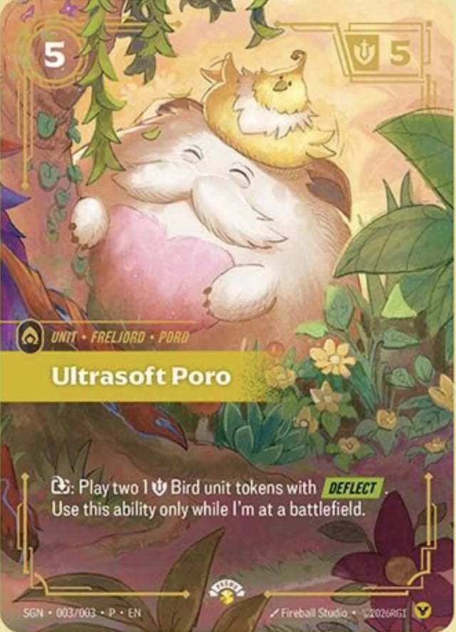 Riftbound promo: Ultrasoft Poro