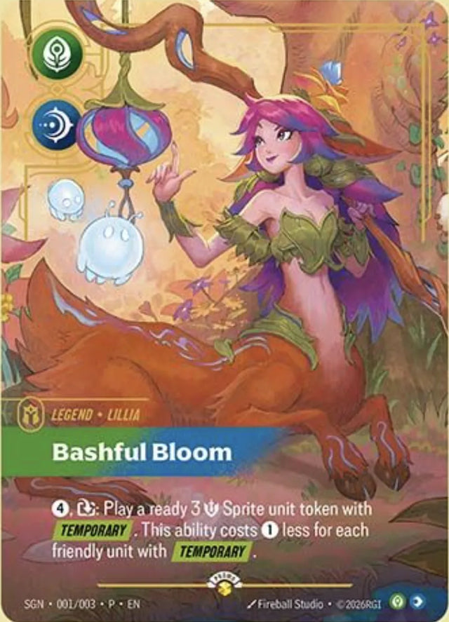 Riftbound promo: Lillia – Bashful Bloom