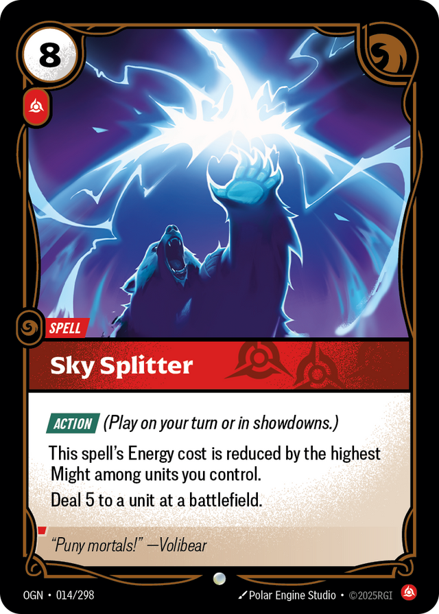 Riftbound Spell: Sky Splitter