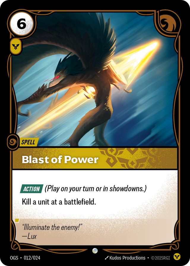Riftbound Spell: Blast of Power