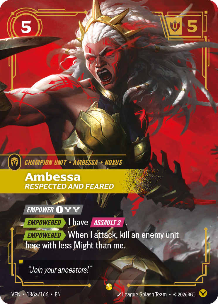 Riftbound Champion Unit: Ambessa