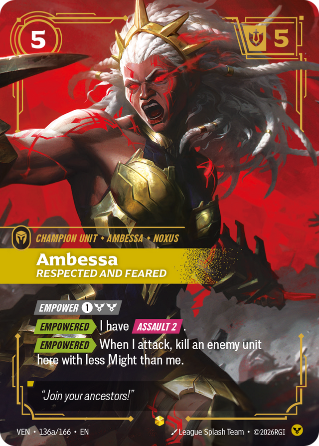 Riftbound Champion Unit: Ambessa