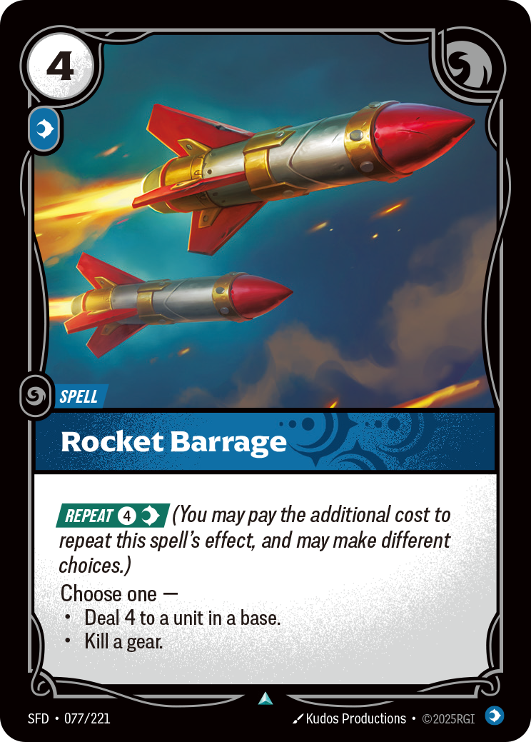 Riftbound Spell: Rocket Barrage