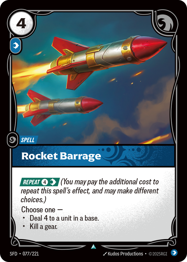 Riftbound Spell: Rocket Barrage