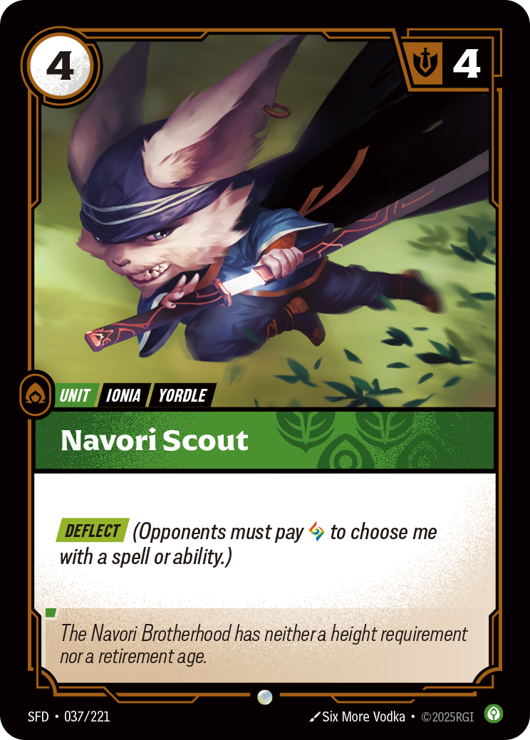 Riftbound Unit: Navori Scout