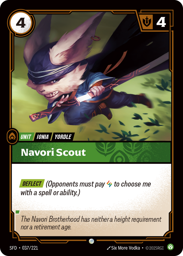 Riftbound Unit: Navori Scout