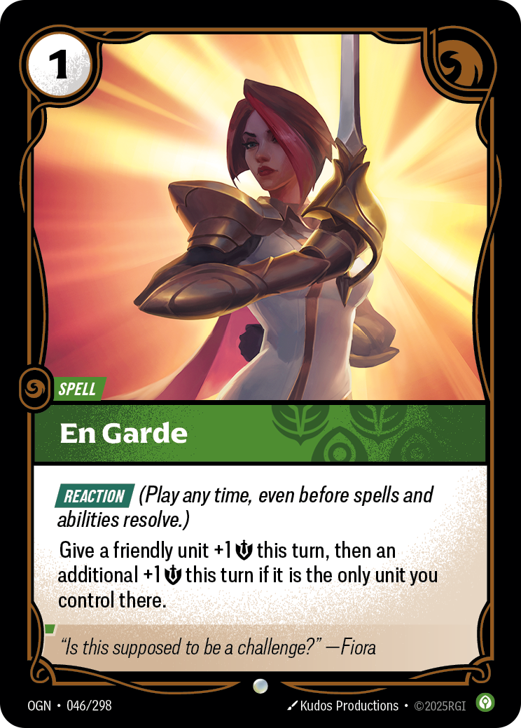 Riftbound Spell: En Garde