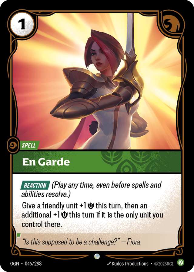 Riftbound Spell: En Garde