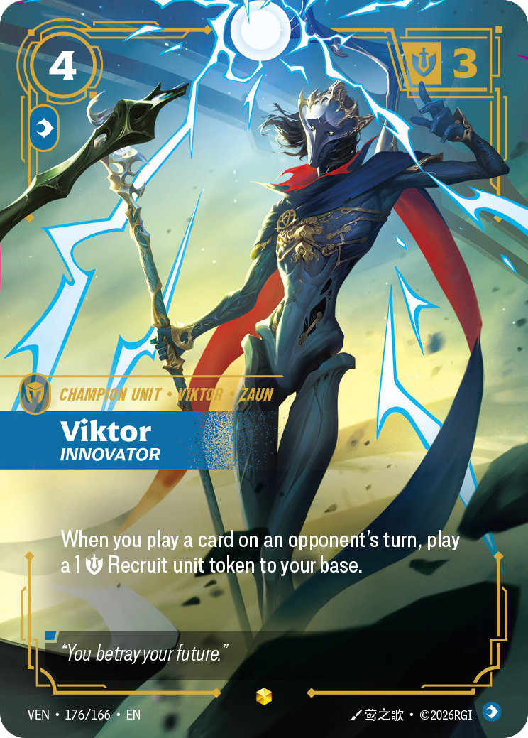 Riftbound Champion Unit: Viktor