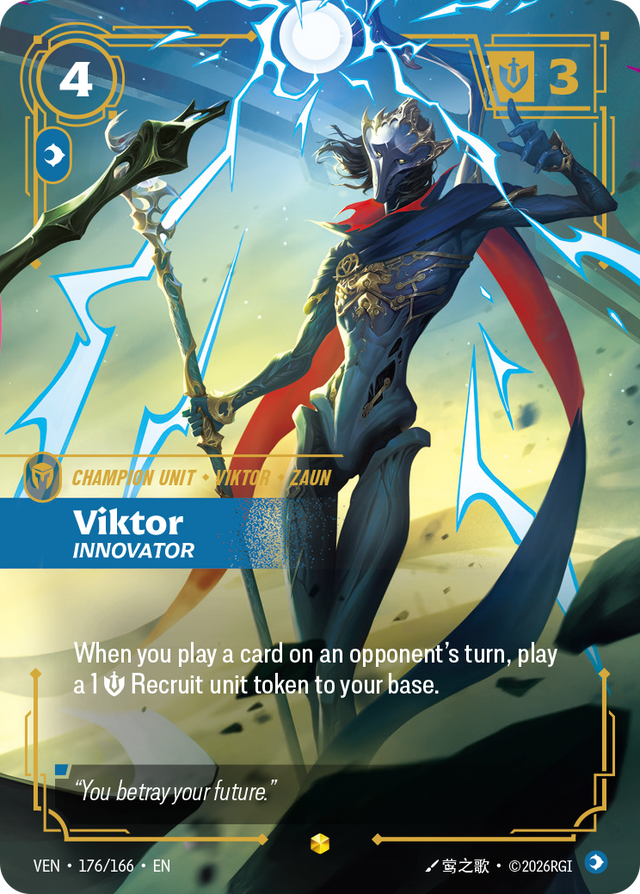 Riftbound Champion Unit: Viktor