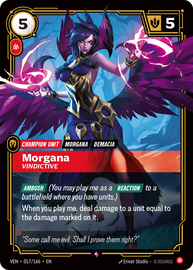 Riftbound Champion Unit: Morgana