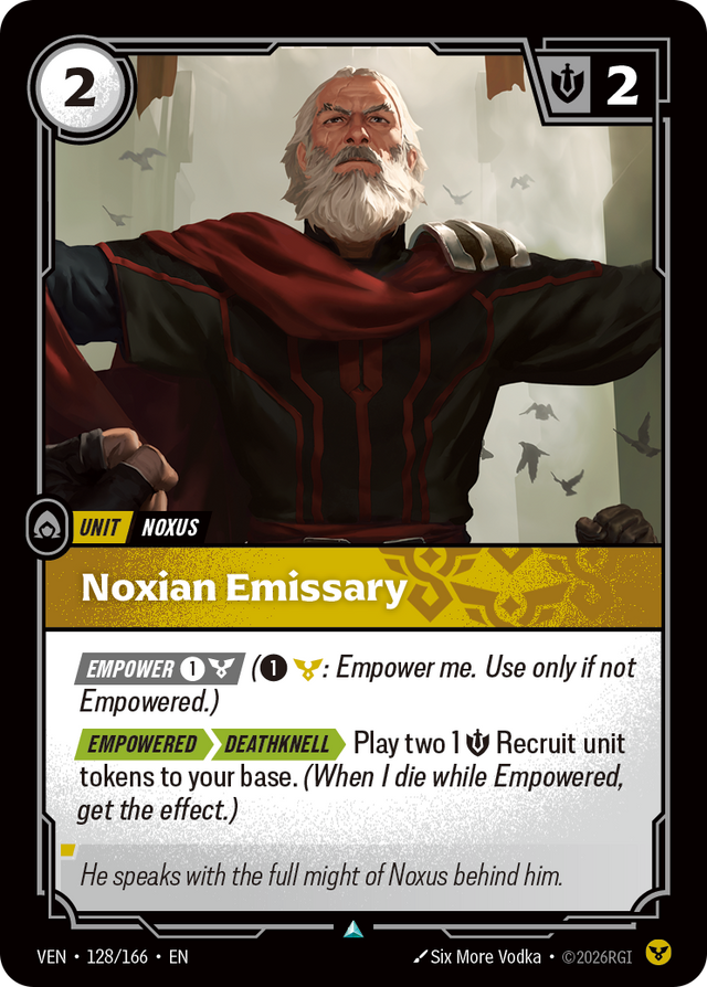 Riftbound Unit: Noxian Emissary