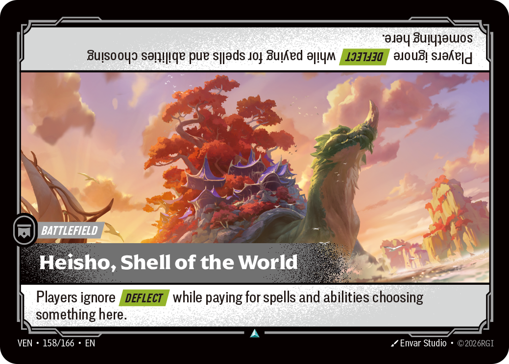 Riftbound Battlefield: Heisho, Shell of the World