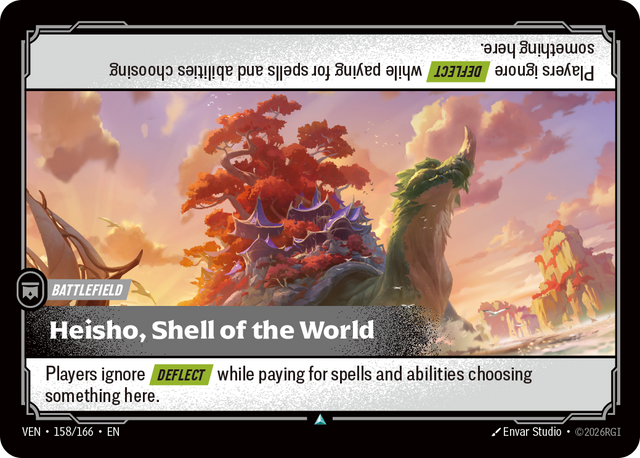 Riftbound Battlefield: Heisho, Shell of the World