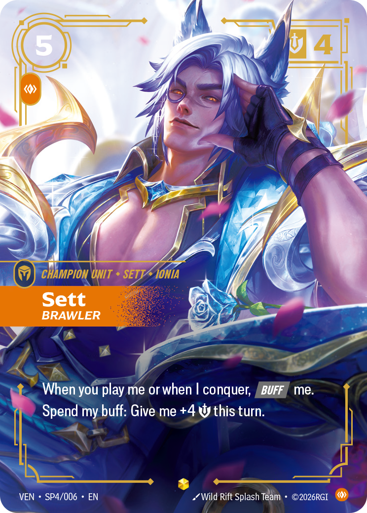 Riftbound Champion Unit: Sett