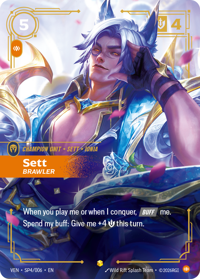 Riftbound Champion Unit: Sett