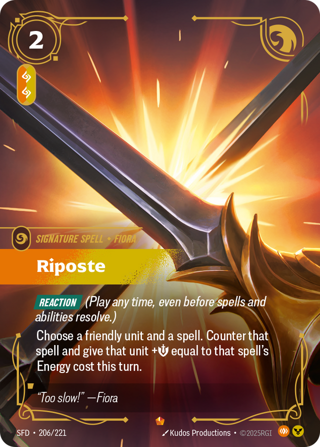 Riftbound Spell: Riposte