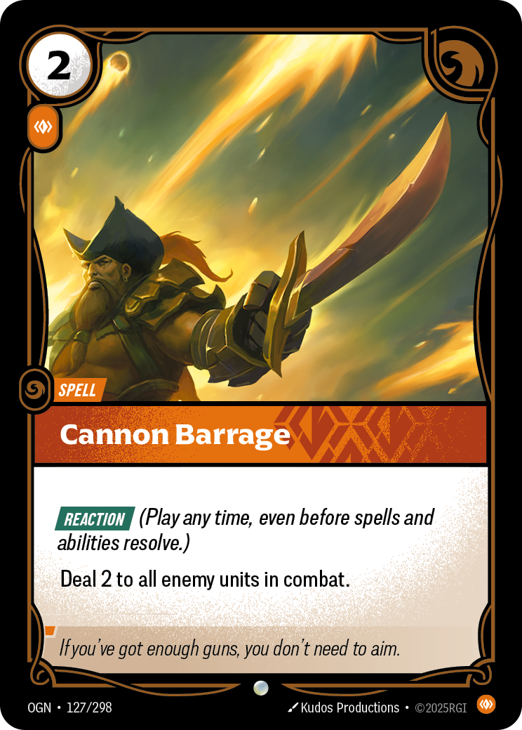 Riftbound Spell: Cannon Barrage