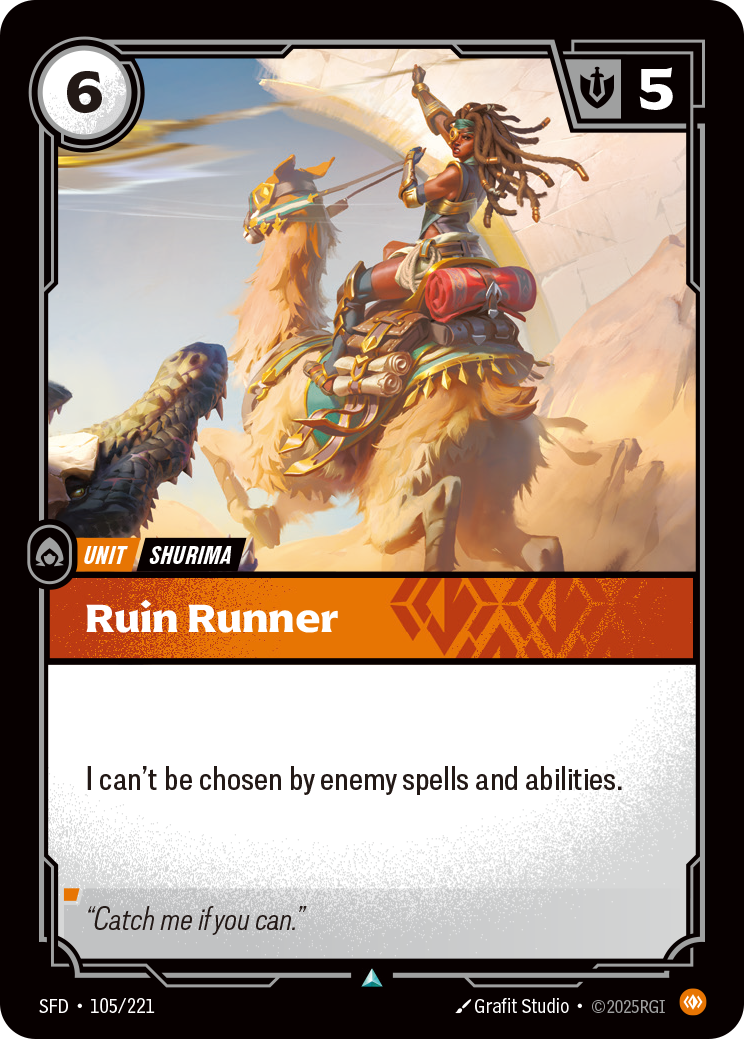 Riftbound Unit: Ruin Runner