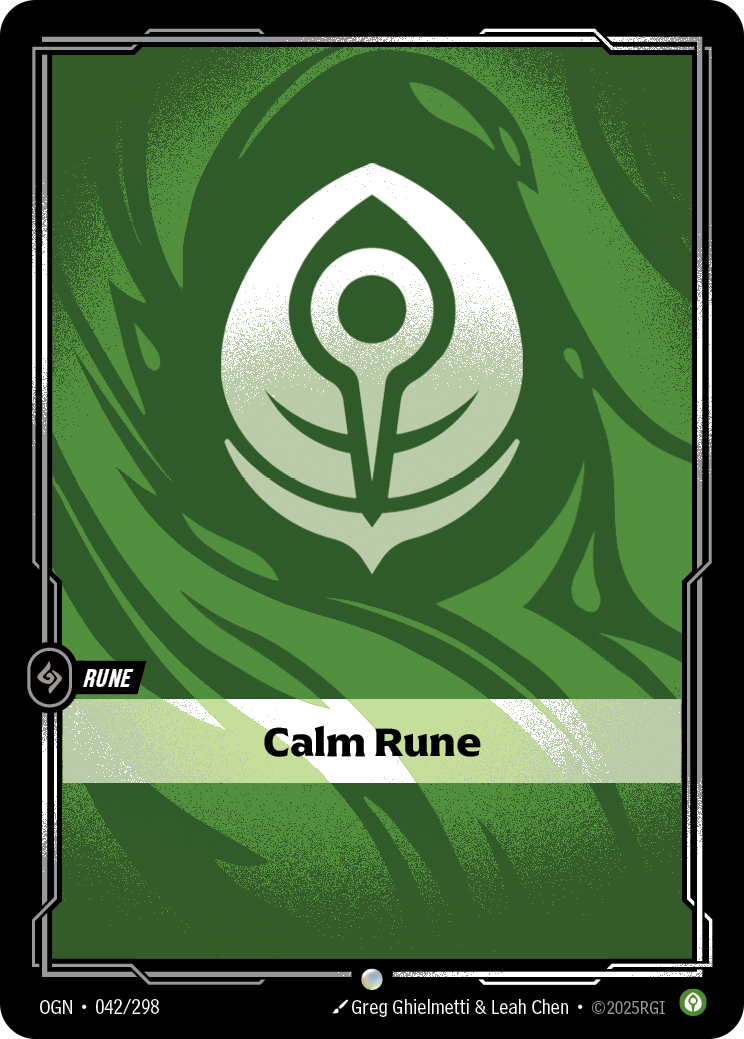 Riftbound Rune: Calm Rune
