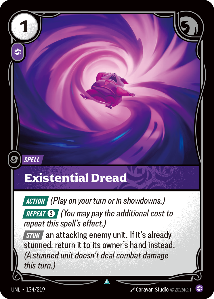 Riftbound Spell: Existential Dread
