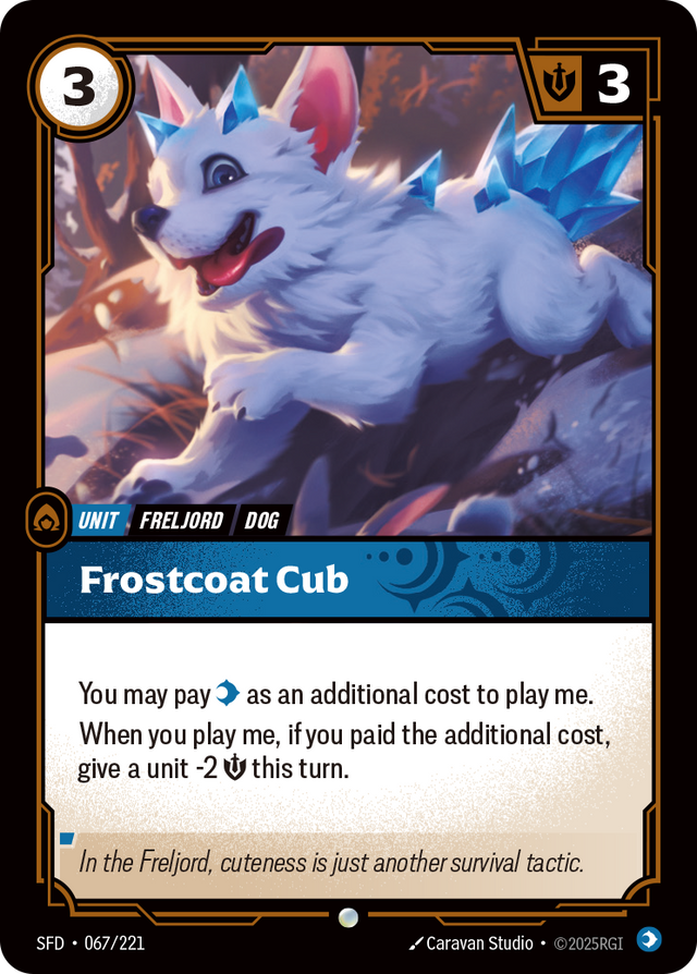 Riftbound Unit: Frostcoat Cub