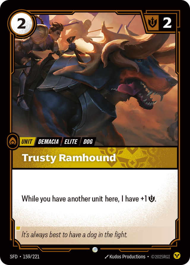 Riftbound Unit: Trusty Ramhound
