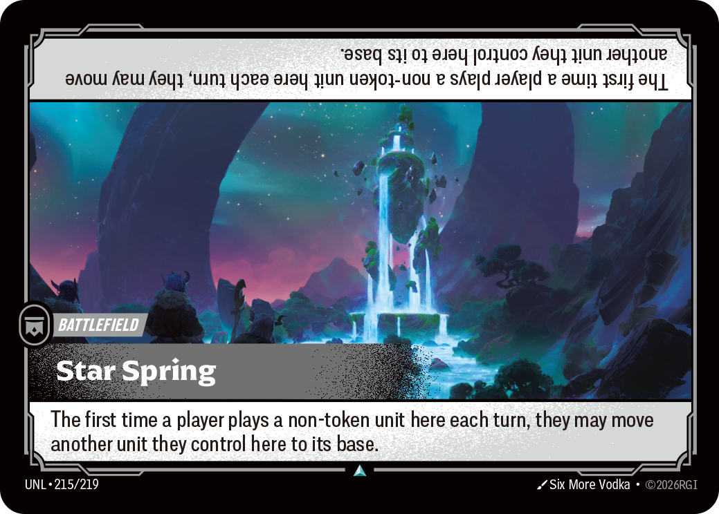 Riftbound Battlefield: Star Spring