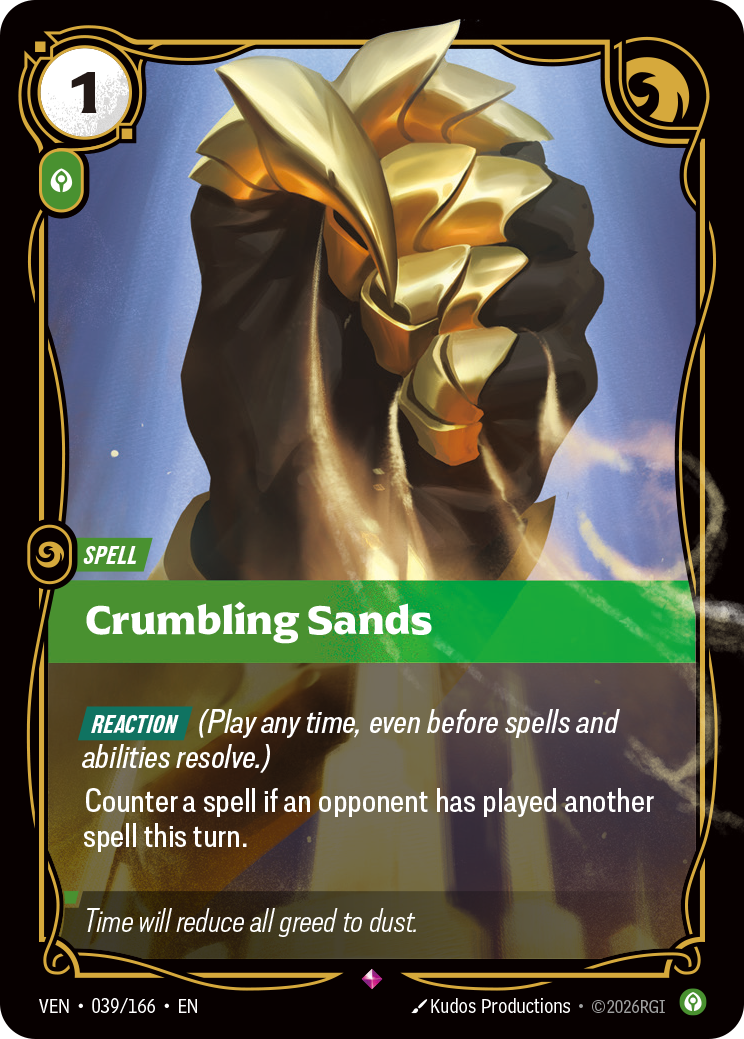 Riftbound Spell: Crumbling Sands