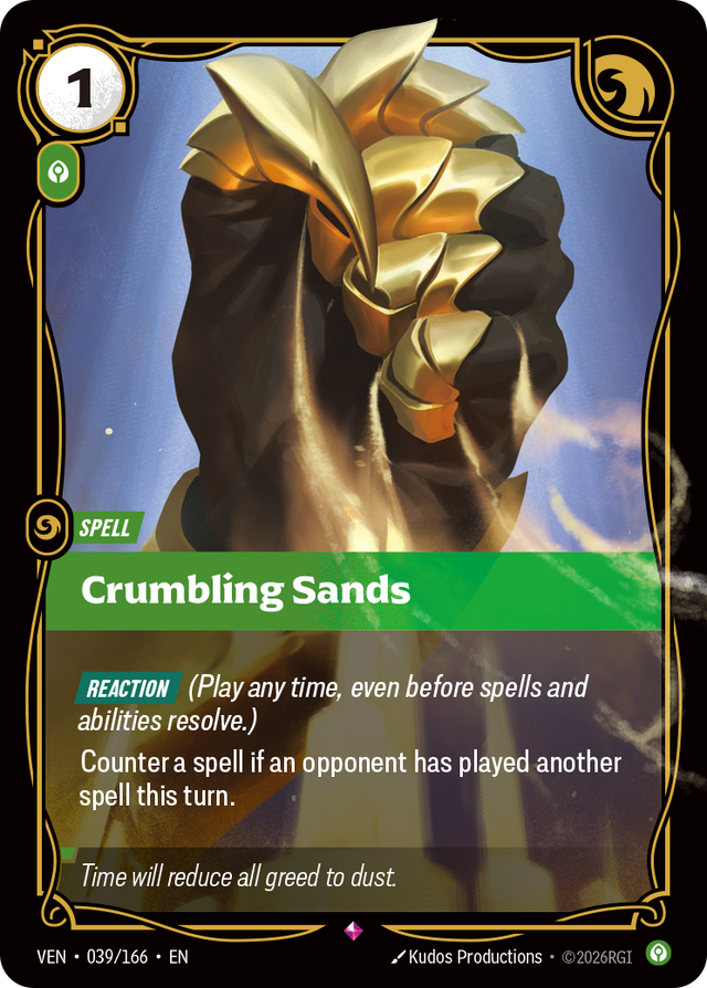 Riftbound Spell: Crumbling Sands