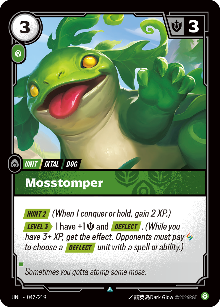 Riftbound Unit: Mosstomper