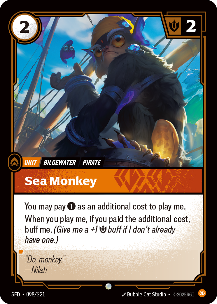 Riftbound Unit: Sea Monkey