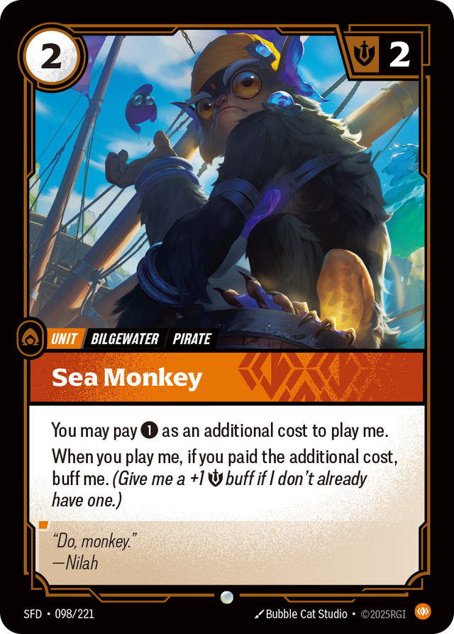 Riftbound Unit: Sea Monkey
