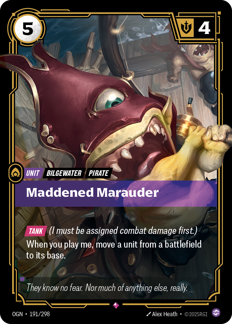 Riftbound Unit: Maddened Marauder