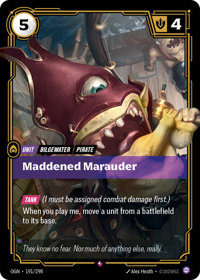 Riftbound Unit: Maddened Marauder