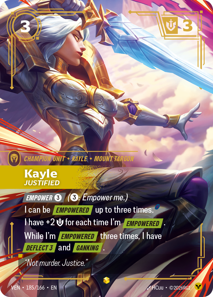 Riftbound Champion Unit: Kayle
