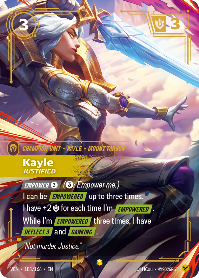 Riftbound Champion Unit: Kayle