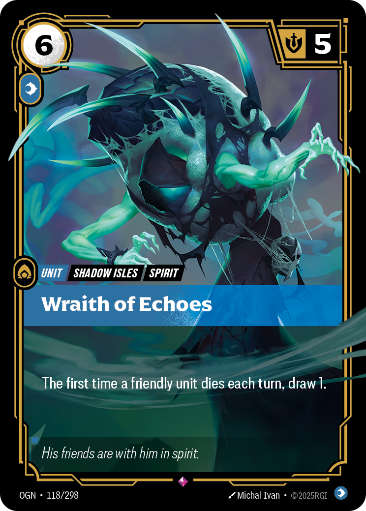 Riftbound Unit: Wraith of Echoes