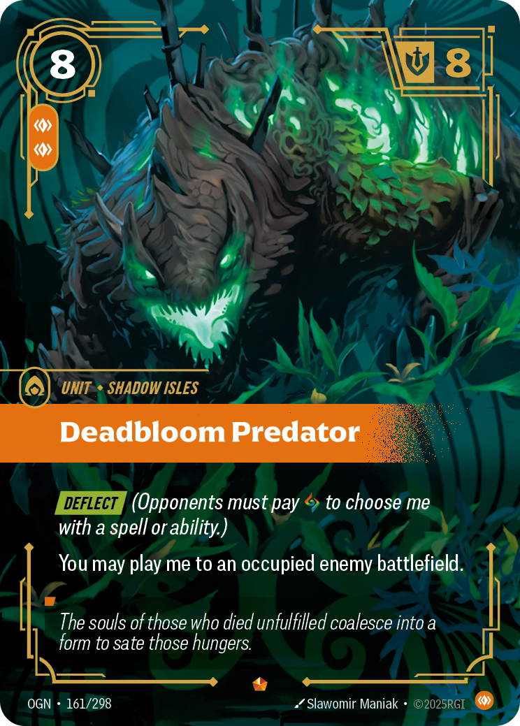 Riftbound Unit: Deadbloom Predator