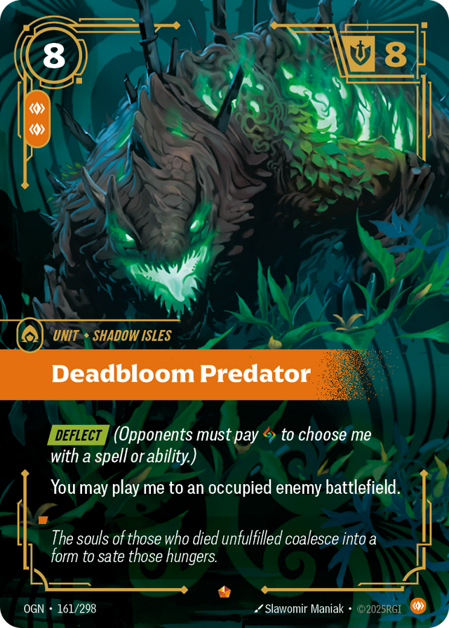 Riftbound Unit: Deadbloom Predator