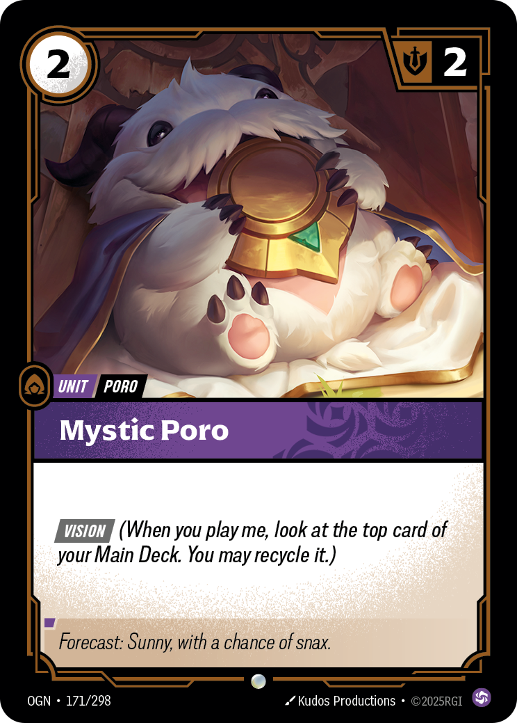 Riftbound Unit: Mystic Poro