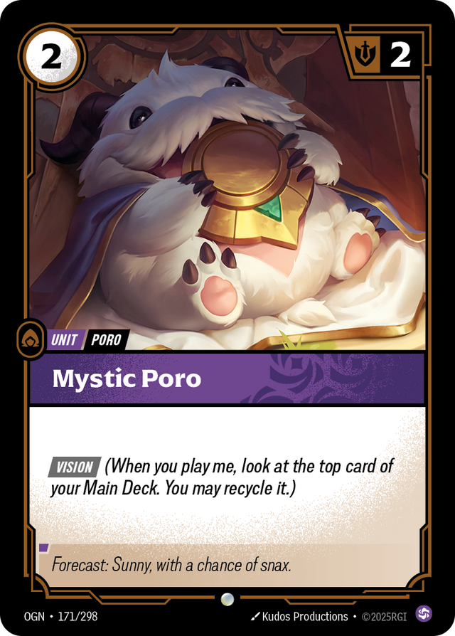 Riftbound Unit: Mystic Poro