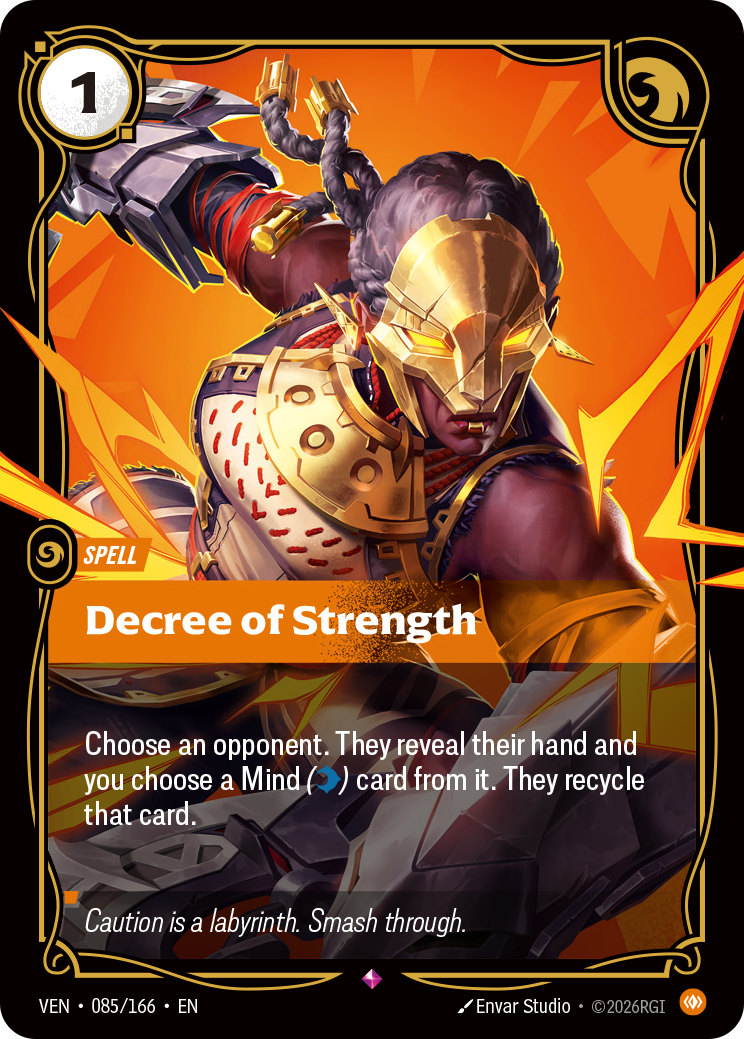 Riftbound Spell: Decree of Strength