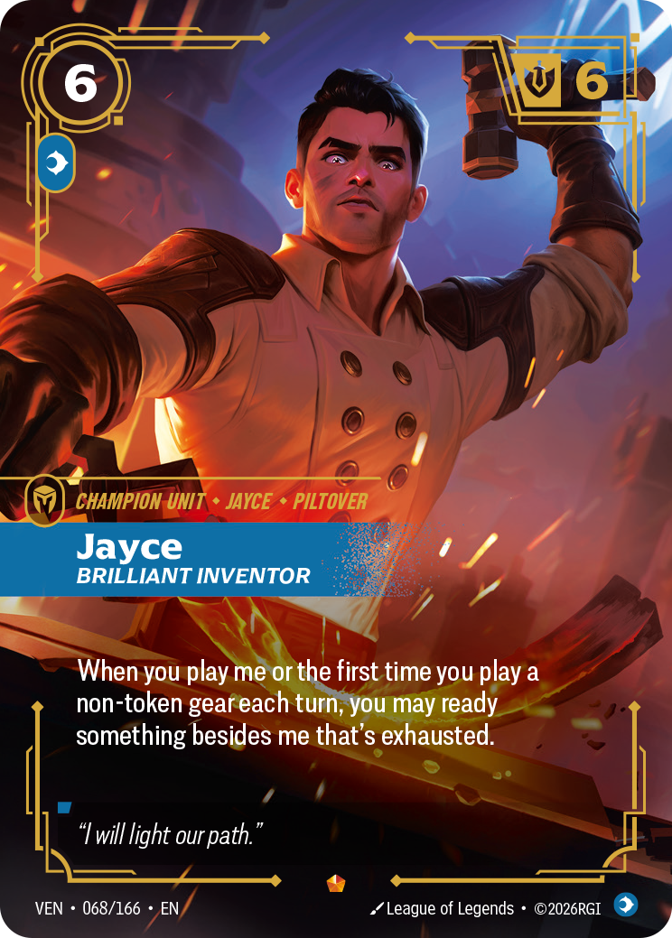 Riftbound Champion Unit: Jayce