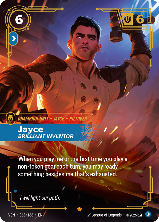 Riftbound Champion Unit: Jayce