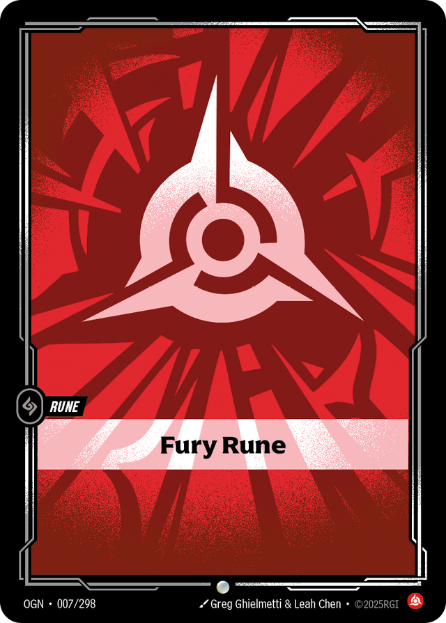 Riftbound Rune: Fury Rune