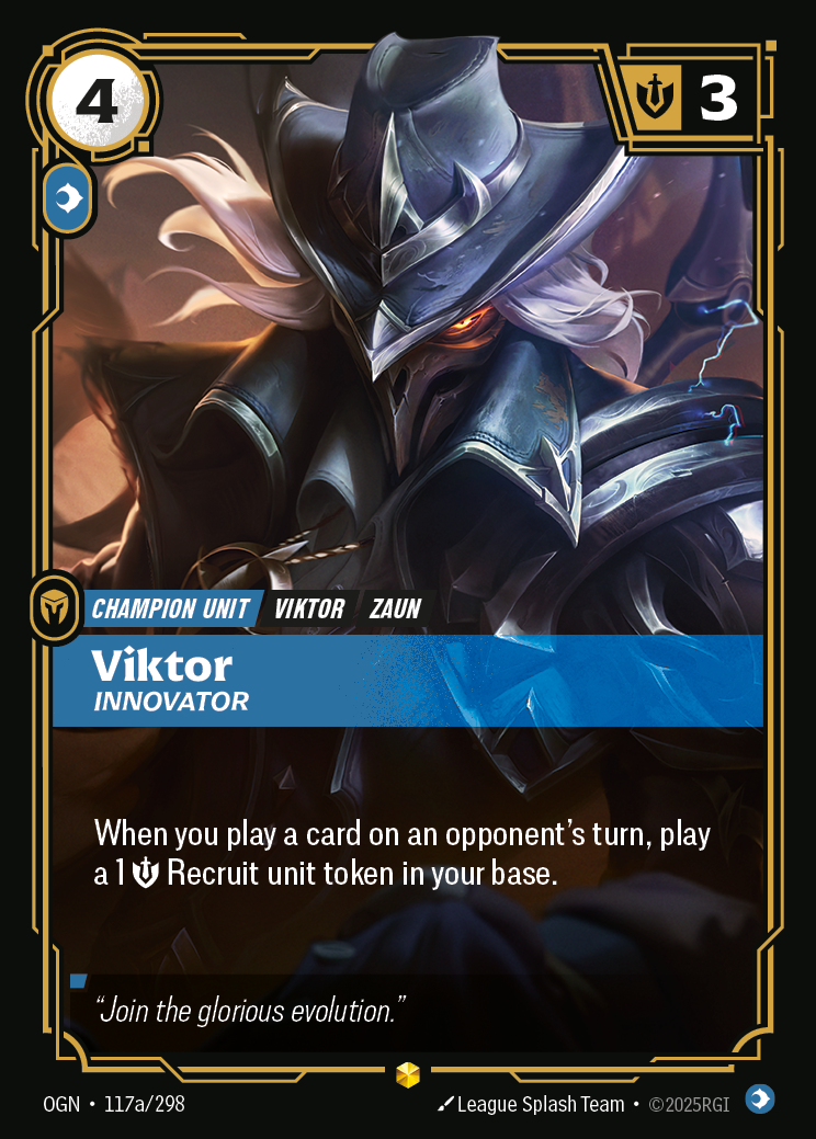 Riftbound Champion Unit: Viktor