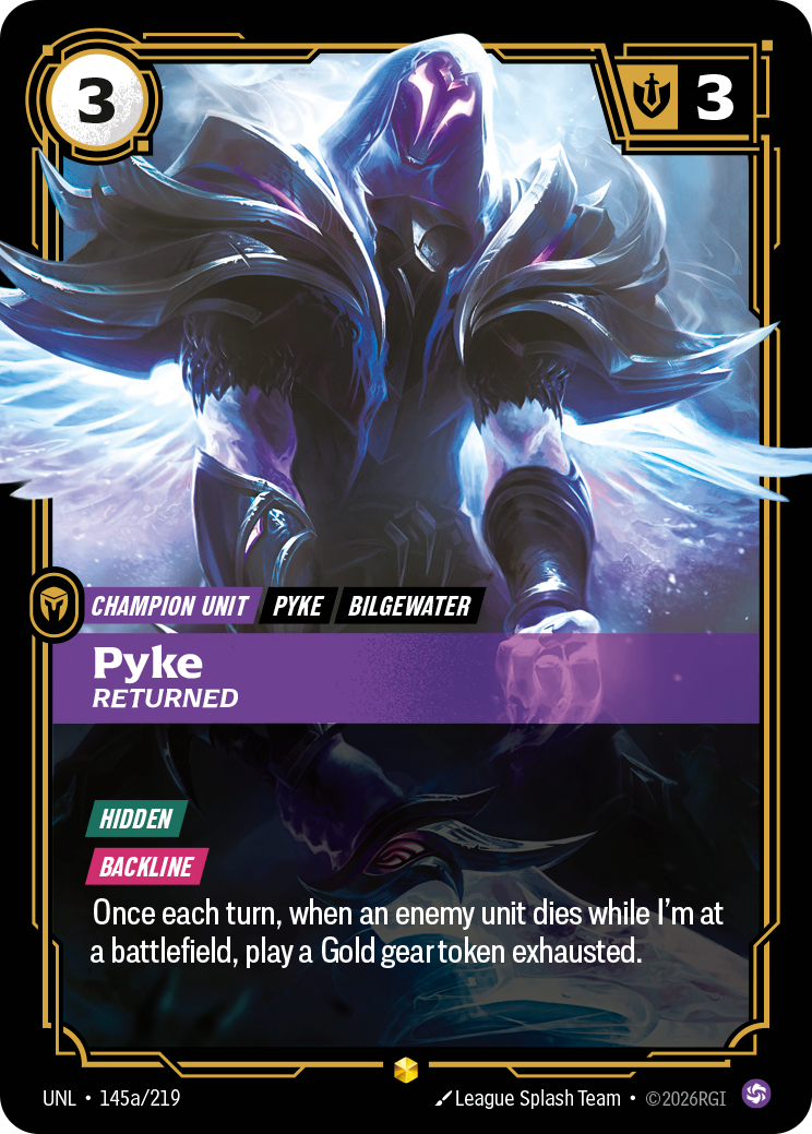 Riftbound Champion Unit: Pyke