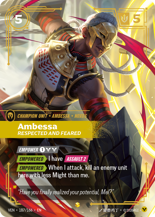Riftbound Champion Unit: Ambessa